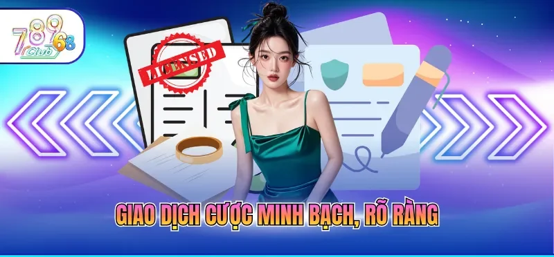 Giấy Phép Hoạt Động 789CLUB Chứng Minh Cá Cược Uy Tín